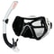 Professional Snorkeling Mask Set Anti Fog Diving Mask With Dry Snorkel Wide View 0