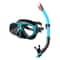 Professional Snorkeling Mask Set Anti Fog Diving Mask With Tube UV Protection Swim Goggles 2