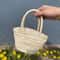 Korean Style Straw Bag Summer Basket Purse Cute Retro Woven Handbag 2