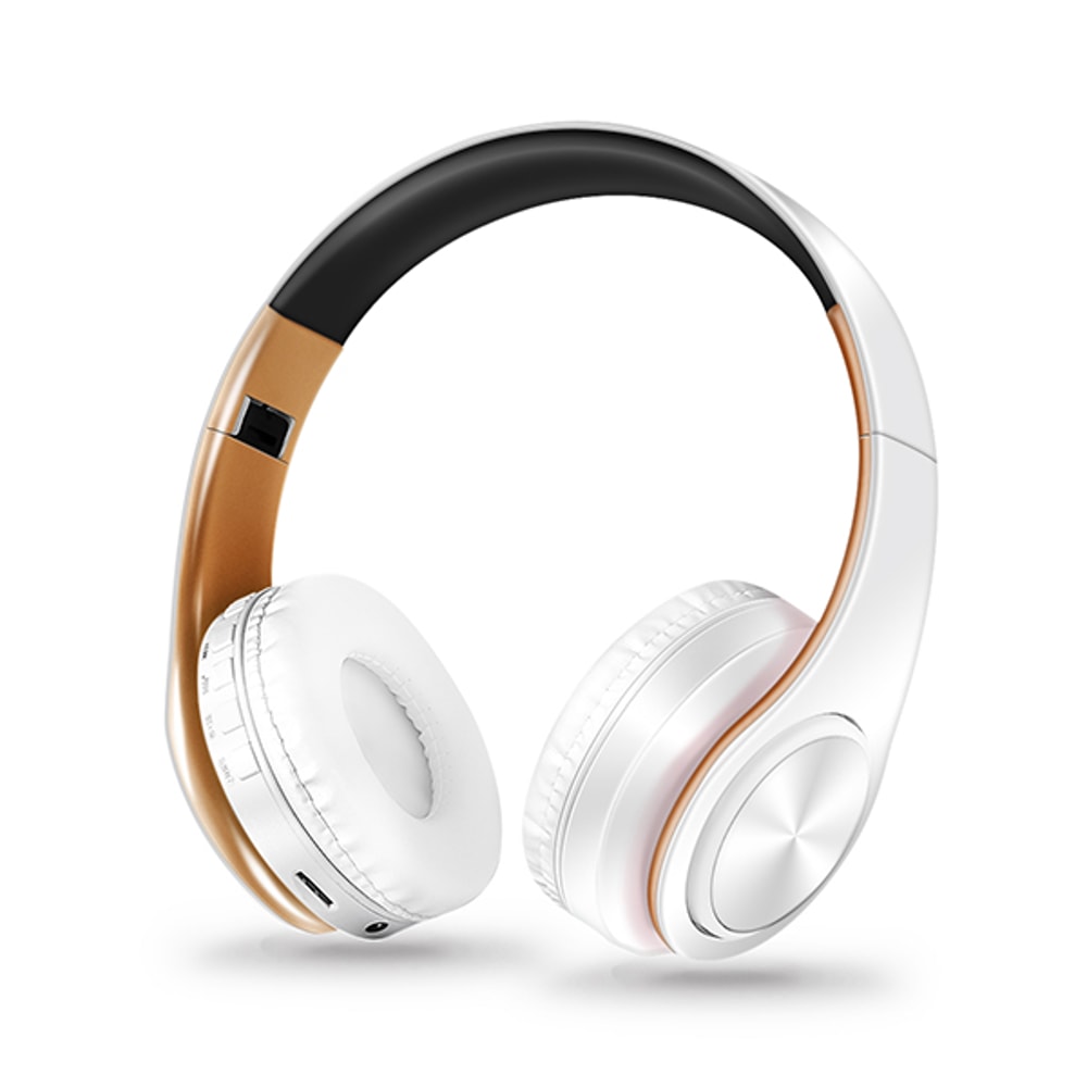 Wireless Bluetooth Headphones with FM Radio SD Card Support and 20 Hour Battery