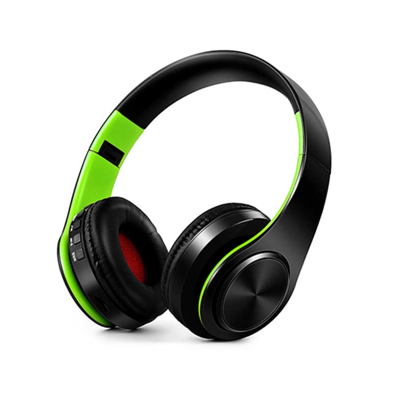 Wireless Bluetooth Headphones with FM Radio SD Card Support and 20 Hour Battery
