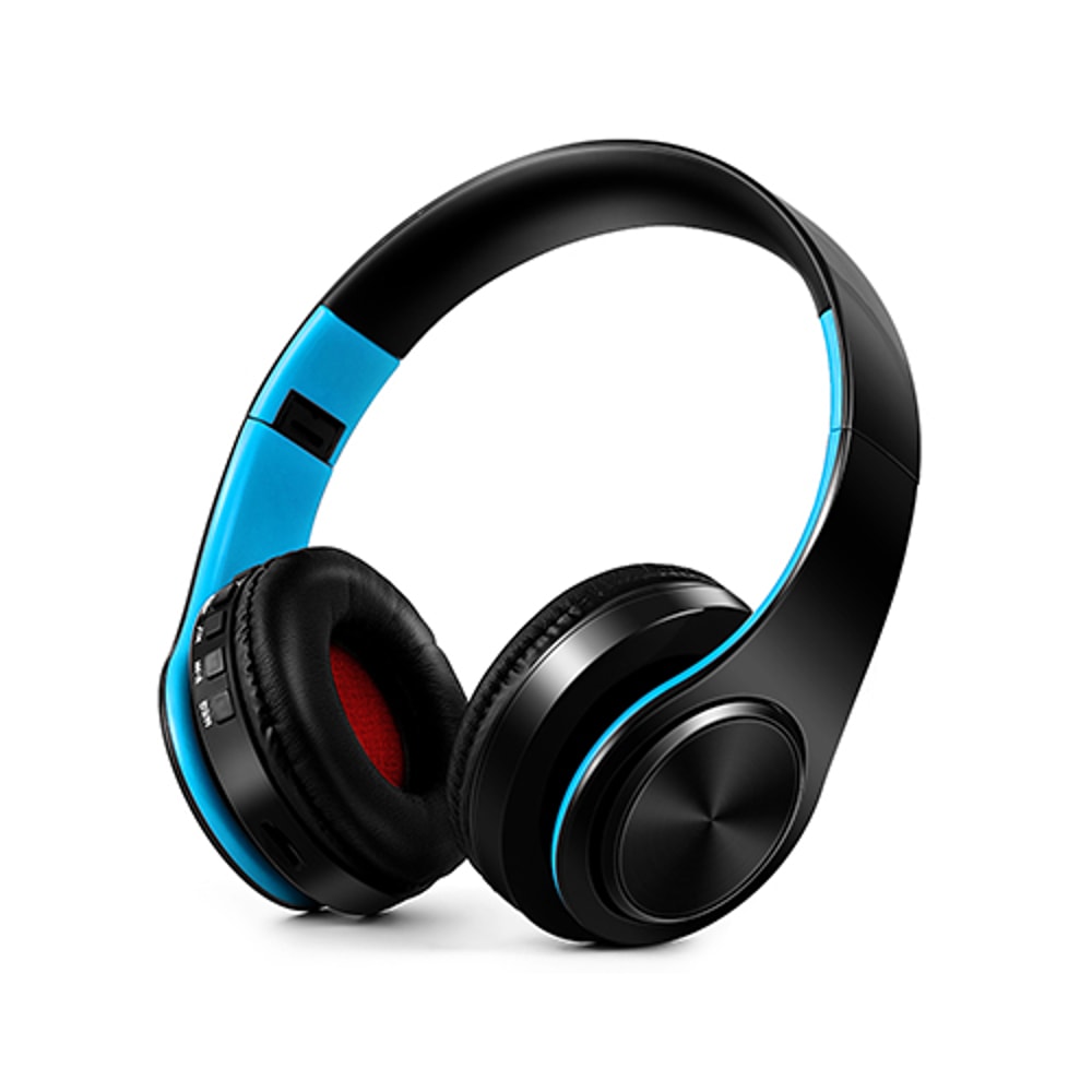 Wireless Bluetooth Headphones with FM Radio SD Card Support and 20 Hour Battery
