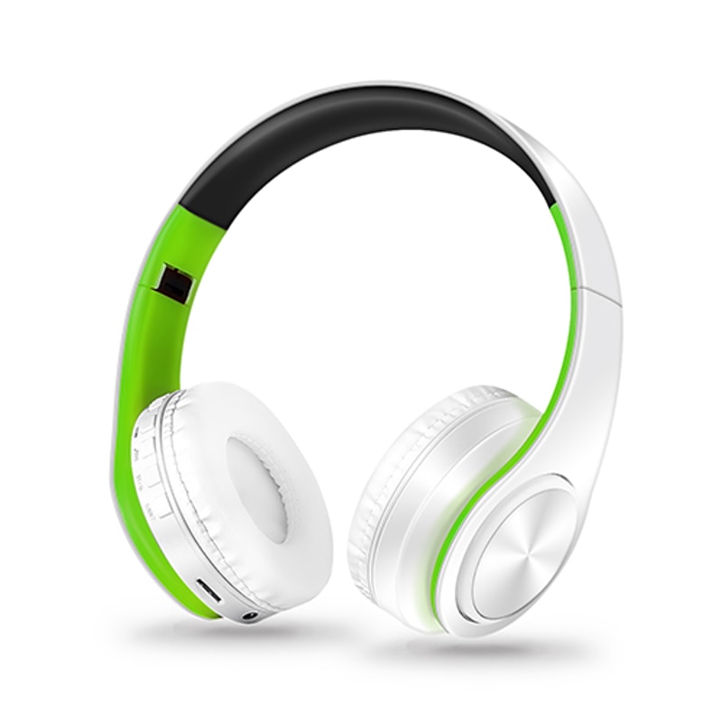 Wireless Bluetooth Headphones with FM Radio SD Card Support and 20 Hour Battery