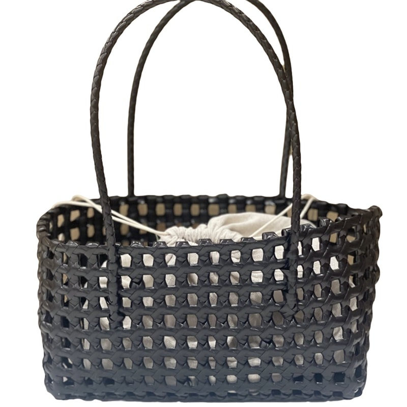 Beach Tote Bag Large Capacity Hollow PVC Summer Shoulder Handbag 8