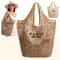 Handmade Straw Beach Bag Large Capacity Woven Summer Tote For Women 1