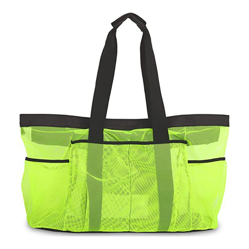 Extra Large Mesh Beach Bag with Pockets Lightweight Foldable Swim and Travel Tote