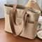 Large Capacity Canvas Tote Bag For Women Everyday Shoulder Shopping Bag 1