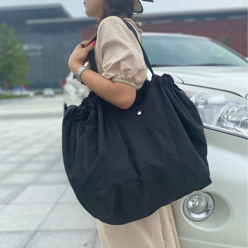 Reusable Foldable Shopping Bag Large Capacity Eco Friendly Grocery Tote