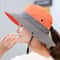 Womens Wide Brim Sun Hat With Ponytail Hole Breathable Waterproof Summer Beach Hat 10