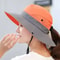 Womens Wide Brim Sun Hat With Ponytail Hole Breathable Waterproof Summer Beach Hat 10