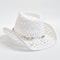 Handwoven Straw Beach Hat for Women Shell Decor Wide Brim Summer Sun Hat