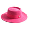 Wide Brim Straw Sun Hat For Women Beach Travel Ribbon Summer Hat 11