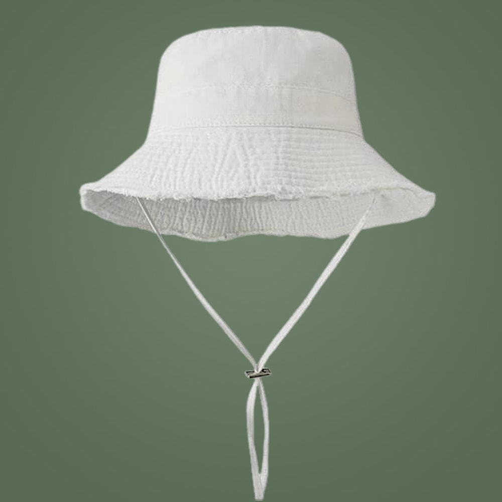 Fluffy Bucket Hat Women Summer Sun Hat Soft Beach Travel Fisherman Hat 6