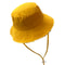 Fluffy Bucket Hat Women Summer Sun Hat Soft Beach Travel Fisherman Hat 7