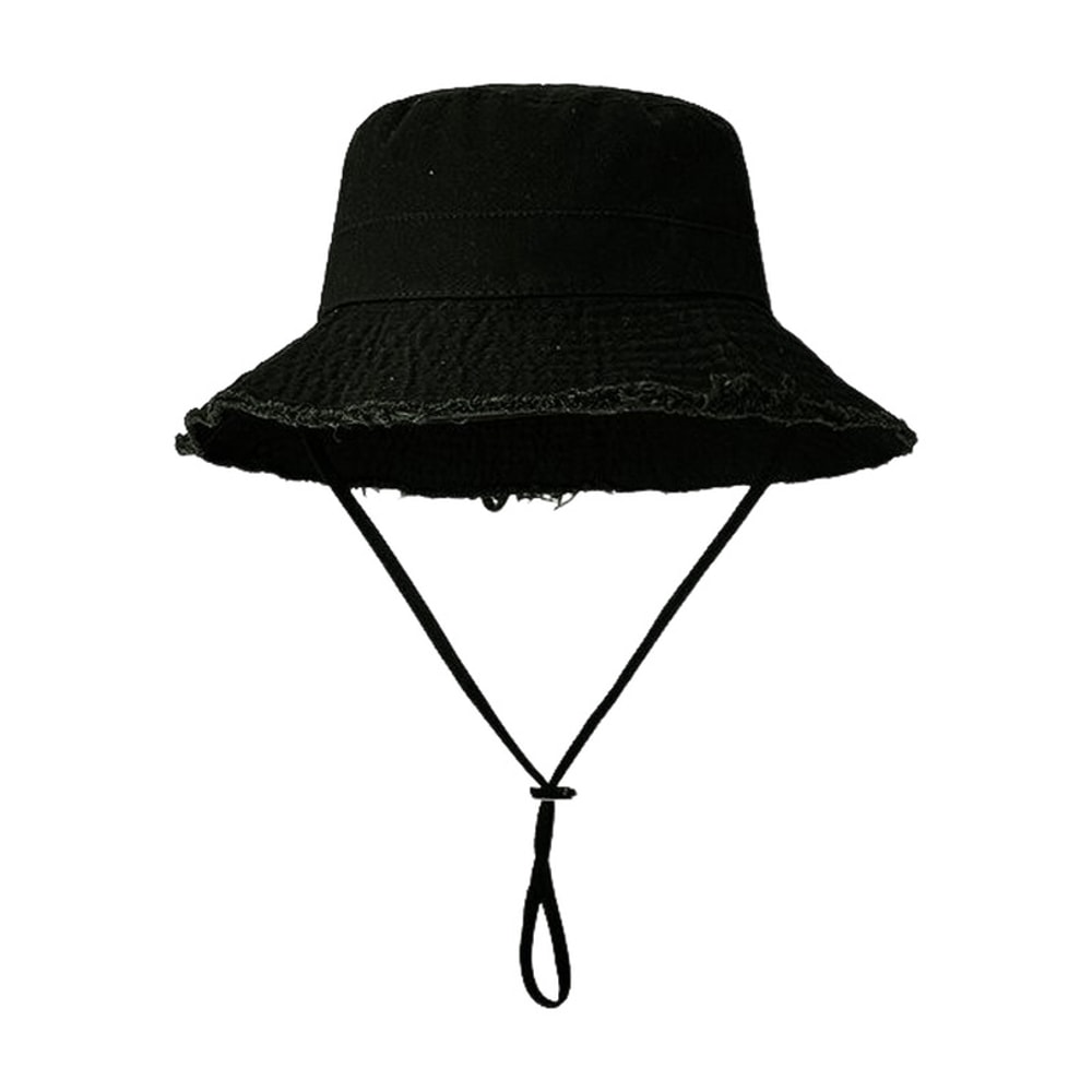Fluffy Bucket Hat Women Summer Sun Hat Soft Beach Travel Fisherman Hat 10