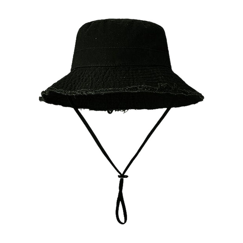 Fluffy Bucket Hat Women Summer Sun Hat Soft Beach Travel Fisherman Hat 10
