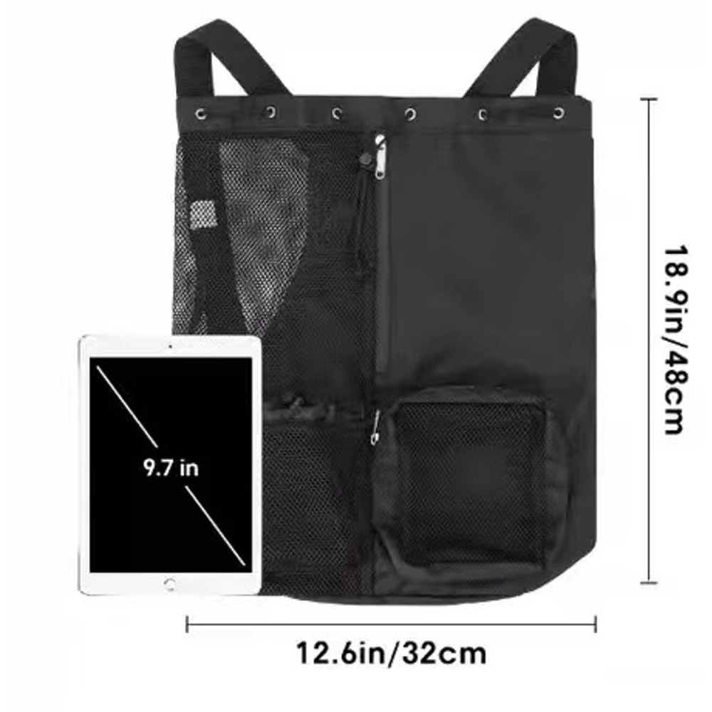 Swim Mesh Backpack With Wet Pocket Waterproof Gym Beach Travel Bag 5