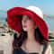 Reversible Wide Brim Sun Hat Lightweight Summer Beach UV Protection Hat