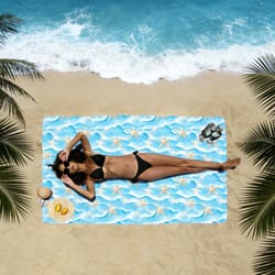 sand free microfiber beach towel quick dry lightweight travel towel