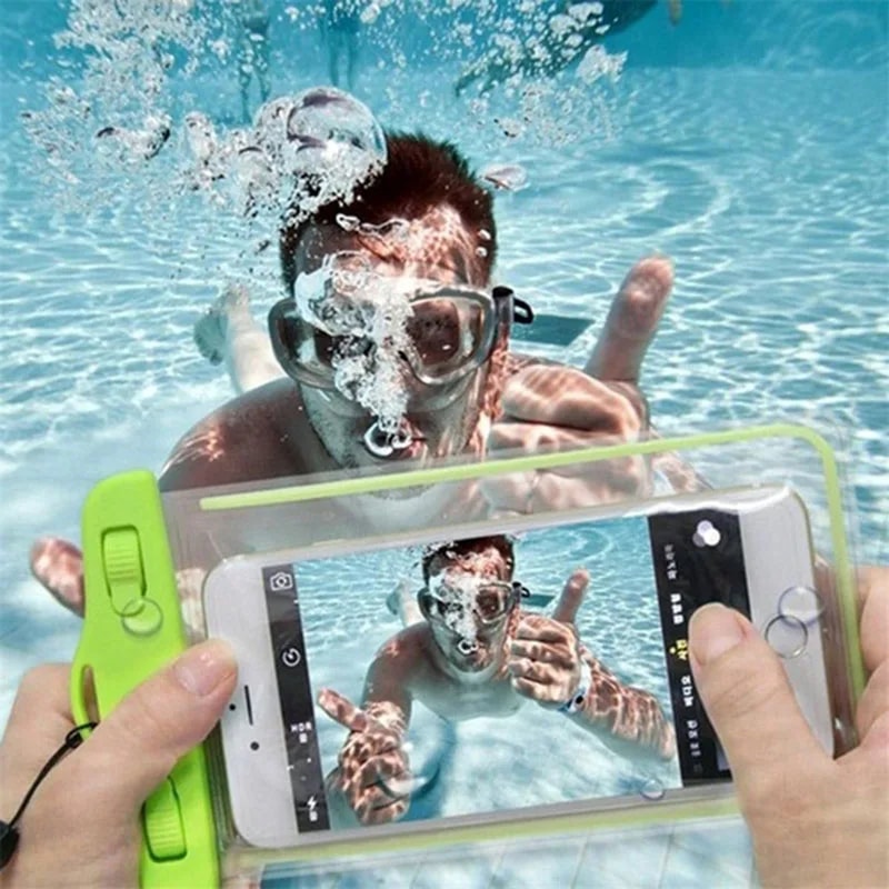 Universal Waterproof Phone Pouch Dry Bag For Swimming Diving And Beach Use 1