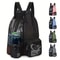 Breathable Mesh Drawstring Backpack Wet Dry Swim Gym Beach Bag 1