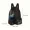 Breathable Mesh Drawstring Backpack Wet Dry Swim Gym Beach Bag 4