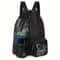 Breathable Mesh Drawstring Backpack Wet Dry Swim Gym Beach Bag 0