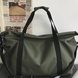 large capacity travel duffel bag lightweight gym sports crossbody shoulder bag