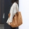 Large Capacity Canvas Tote Bag Reusable Shoulder Bag For Women Everyday Shopping 1