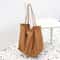 Large Capacity Canvas Tote Bag Reusable Shoulder Bag For Women Everyday Shopping 5