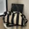 Large Capacity Travel Duffle Bag Foldable Carry On Overnight Business Travel Bag 0