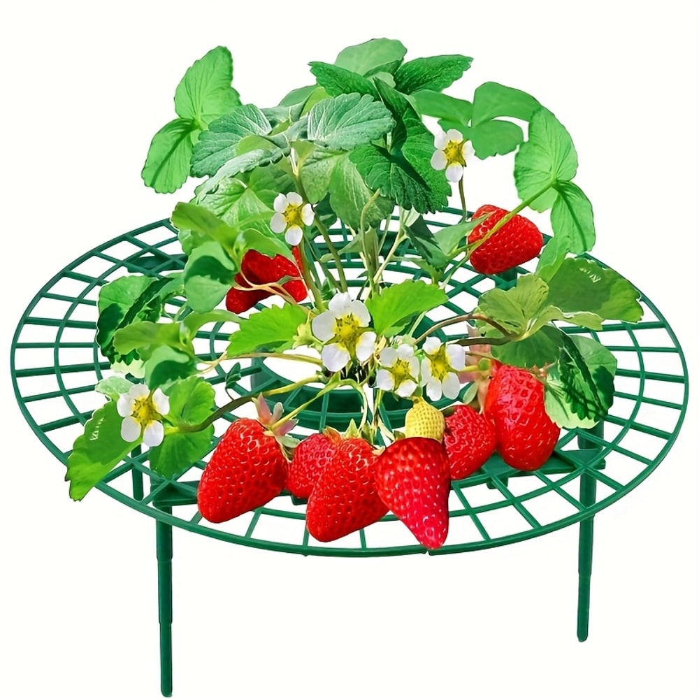 Vertical Strawberry Planter Rack With Sturdy Stand Space Saving Garden Tower For Berries 1