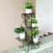 Tier Metal Plant Stand Indoor Outdoor Flower Pot Display Rack 1