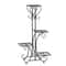 Tier Metal Plant Stand Indoor Outdoor Flower Pot Display Rack 5
