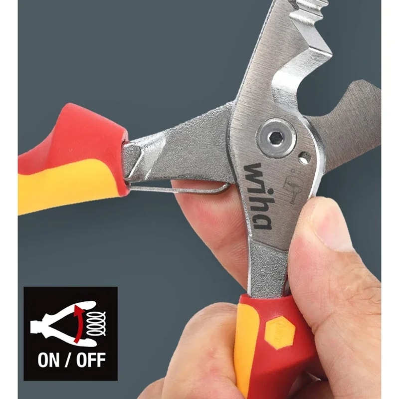 VDE Insulated Multifunction Wire Stripping Pliers Electrician Tool 2