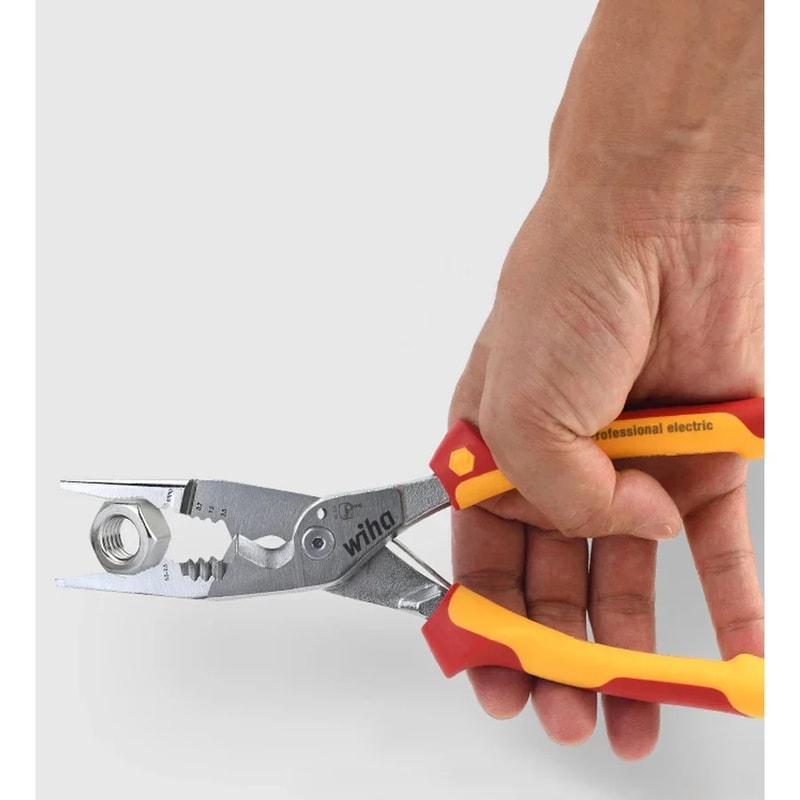 VDE Insulated Multifunction Wire Stripping Pliers Electrician Tool 3