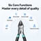 Precision Flush Wire Cutters Stainless Steel Mini Side Cutting Pliers For Electronics And DIY 4