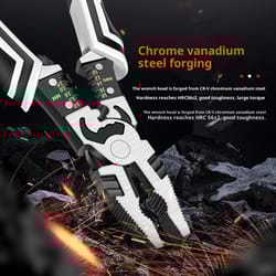 professional electrician pliers multi function wire cutter long nose tool