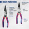 Multifunction Needle Nose Pliers Wire Cutter Precision Electrician Tool