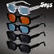 Retro Rectangle Sunglasses Vintage UV Protection Fashion Eyewear For Men Women 3