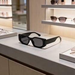 retro thick frame designer sunglasses irregular concave fashion shades