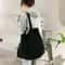Corduroy Tote Bag For Women Large Capacity Shoulder Shopper Bag 4