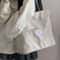 Large Capacity Canvas Tote Bag for Women Casual Shoulder Shopping Beach Bag