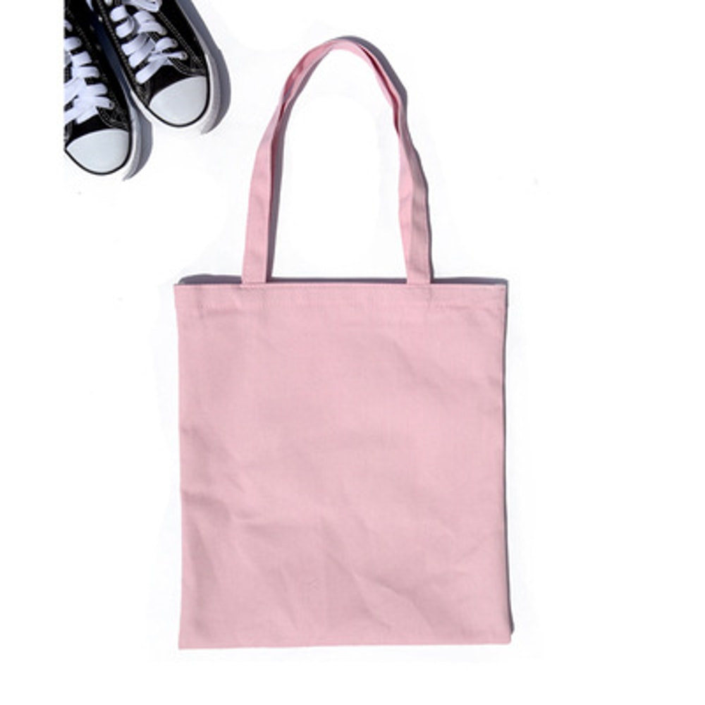Eco Friendly Canvas Tote Bag Reusable Shoulder Shopping Bag For Women 5