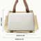 Large Capacity Canvas Tote Bag For Women Stylish Work And College Shoulder Bag 4