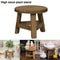 Mini Wooden Plant Stand Indoor Bonsai Display Stool Natural Wood Flower Pot Riser 3