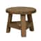 Mini Wooden Plant Stand Indoor Bonsai Display Stool Natural Wood Flower Pot Riser 4
