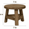 Mini Wooden Plant Stand Indoor Bonsai Display Stool Natural Wood Flower Pot Riser 5