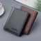 Slim PU Leather Wallet For Men With Money Clip Thin Bifold Lychee Pattern Card Holder 0