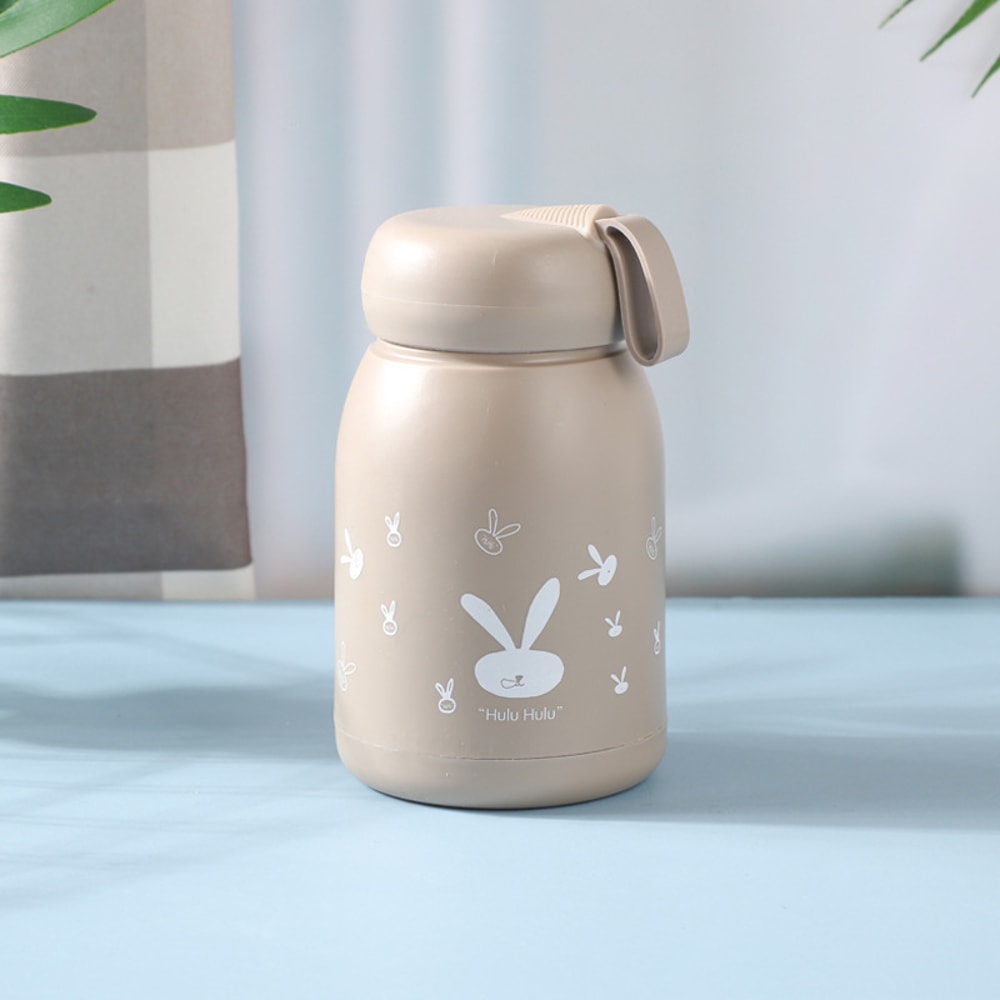 Cute Mini Thermos Bottle Stainless Steel Smart Temperature Water Bottle For Kids Girls 8